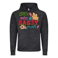 Little Miss Sassy Pants Vintage Hoodie | Teevron