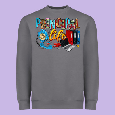 Principal Life Heavyweight Sweatshirt Designed By Zillion Design Studio