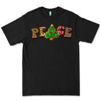 Black christmas peace Premium Tee - BarkalooDesign