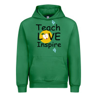 Emerald Teach Love Inspire Urban Hoodie - Bettercallsaul