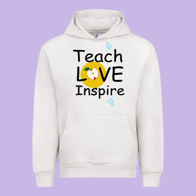 Teach Love Inspire Urban Hoodie Designed By Bettercallsaul