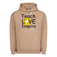 Pigment Burro Teach Love Inspire Urban Hoodie - Bettercallsaul