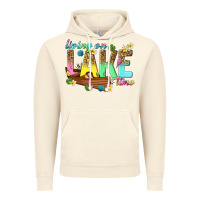 Vintage Artic living on lake time Vintage Hoodie - texasbilliewilder