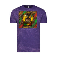 Cloud Purple juneteenth afro bun mama tumbler Vintage Tee - HRA Design Shop