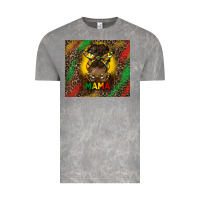 Cloud Rock juneteenth afro bun mama tumbler Vintage Tee - HRA Design Shop