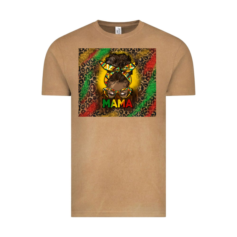 Juneteenth Afro Bun Mama Tumbler Vintage Tee by HRA Design Shop | Teevron