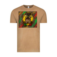 Vintage Camel juneteenth afro bun mama tumbler Vintage Tee - HRA Design Shop