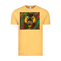 Vintage Mustard juneteenth afro bun mama tumbler Vintage Tee - HRA Design Shop