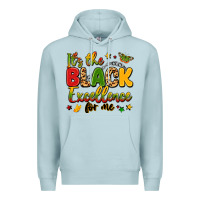 Blue Mist it's the black excellence for me Premium Hoodie - LillyAllenDesigns