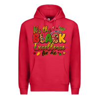 Cardinal it's the black excellence for me Premium Hoodie - LillyAllenDesigns