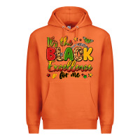 Carrot it's the black excellence for me Premium Hoodie - LillyAllenDesigns