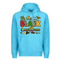 Ocean Blue it's the black excellence for me Premium Hoodie - LillyAllenDesigns