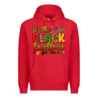 Red it's the black excellence for me Premium Hoodie - LillyAllenDesigns