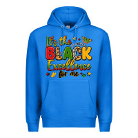 True Royal it's the black excellence for me Premium Hoodie - LillyAllenDesigns