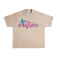 French Oak strong with cross ribbon Urban Heavy Tee - HRA Design Shop
