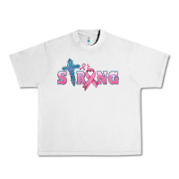 Lunar Rock strong with cross ribbon Urban Heavy Tee - HRA Design Shop