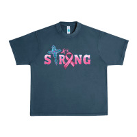 Midnight Navy strong with cross ribbon Urban Heavy Tee - HRA Design Shop