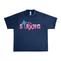 Navy strong with cross ribbon Urban Heavy Tee - HRA Design Shop