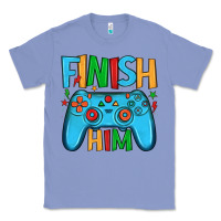 Colony Blue finish him Classic Tee - JahusDesignShop