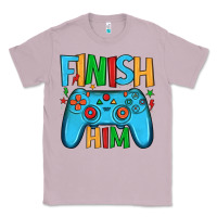 Lilac finish him Classic Tee - JahusDesignShop
