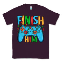 Plum finish him Classic Tee - JahusDesignShop