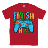 Red finish him Classic Tee - JahusDesignShop