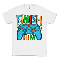 White finish him Classic Tee - JahusDesignShop