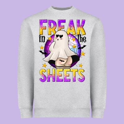 Freak In The Sheets Heavyweight Sweatshirt Designed By Texasbilliewilder
