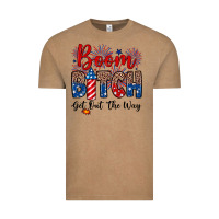 Vintage Coffee Boom bitch get out the way Vintage Tee - Neo Western