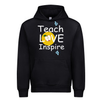 Black teach love inspire Urban Hoodie - Bettercallsaul