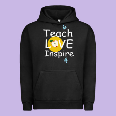 Teach Love Inspire Urban Hoodie Designed By Bettercallsaul