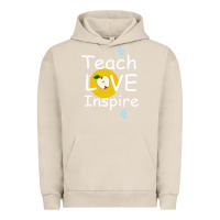 Pigment French Oak teach love inspire Urban Hoodie - Bettercallsaul