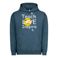 Pigment Midnight Navy teach love inspire Urban Hoodie - Bettercallsaul