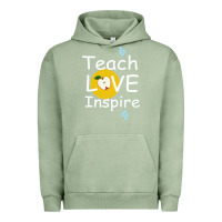Pigment Oil Green teach love inspire Urban Hoodie - Bettercallsaul