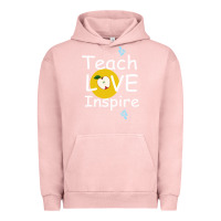 Pigment Salmon teach love inspire Urban Hoodie - Bettercallsaul