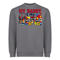 Storm my daddy is my hero dispatcher Heavyweight Sweatshirt - Zillion Design Studio