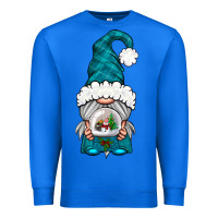 True Royal winter gnome with snow globe Premium Sweatshirt - NancyCooperArtShop