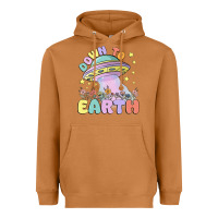 Meerkat down to earth Heavyweight Hoodie - MaliasSmallBusiness