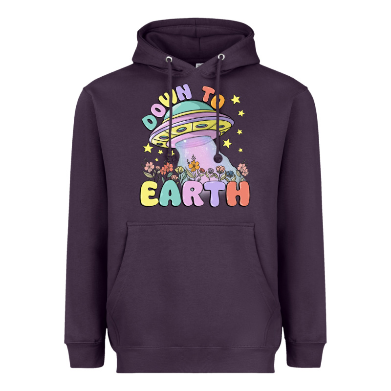 Down To Earth Heavyweight Hoodie by MaliasSmallBusiness | Teevron