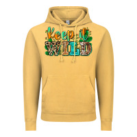 Vintage Mustard keep it wild Vintage Hoodie - Zillion Design Studio