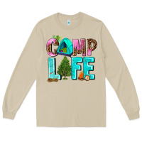 Mushroom camp life Long Sleeve Tee - AdoDesignShop