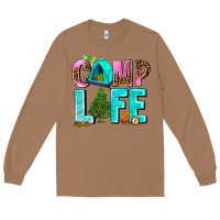 Toasted Coconut camp life Long Sleeve Tee - AdoDesignShop