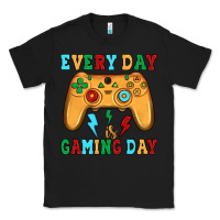 Black every day is gaming day Classic Tee - JahusDesignShop