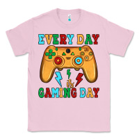 Bubblegum Pink every day is gaming day Classic Tee - JahusDesignShop