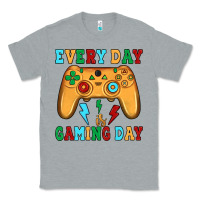 Heather Grey every day is gaming day Classic Tee - JahusDesignShop