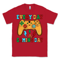 Red every day is gaming day Classic Tee - JahusDesignShop