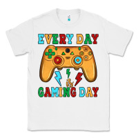 White every day is gaming day Classic Tee - JahusDesignShop