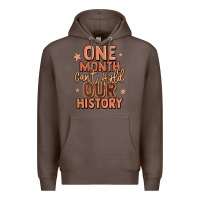 Coffee one month can't hold our history Premium Hoodie - LillyAllenDesigns