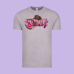 Howdy Honey Valentine's Day Vintage Tee Designed By Fadigitalartstudio