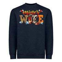 Navy miner wife Heavyweight Sweatshirt - Zillion Design Studio